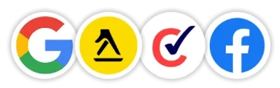 Google, Yell, Checkatrade and Facebook review platforms